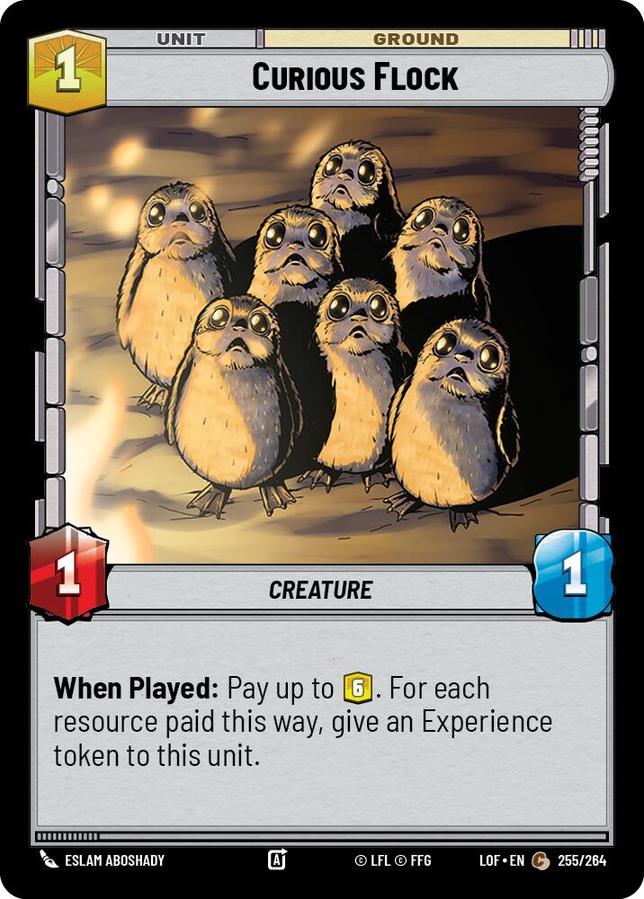 Curious Flock (255/264) (255/264) [Legends of the Force]