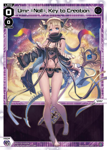 Umr =Noll=, Key to Creation (WXDi-P16-029[EN]) [Legendary DIVA]
