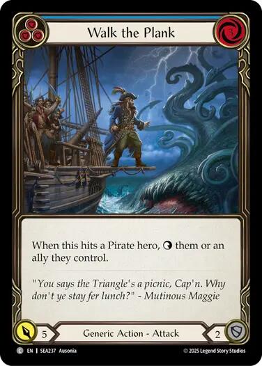 Walk the Plank (Blue) [SEA237] (High Seas)
