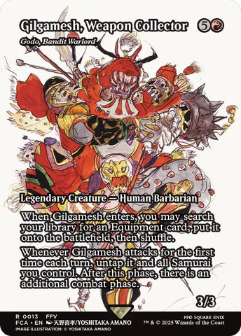 Gilgamesh, Weapon Collector - Godo, Bandit Warlord (Showcase) [FINAL FANTASY : Through the Ages]