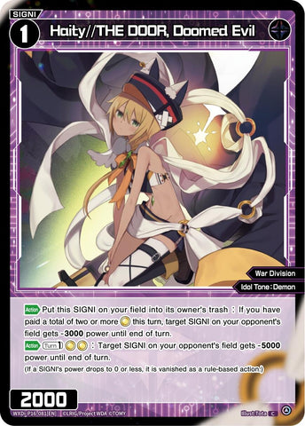 Haity//THE DOOR, Doomed Evil (WXDi-P16-081[EN]) [Legendary DIVA]