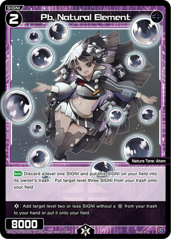 Pb, Natural Element (WXDi-P16-085[EN]) [Legendary DIVA]