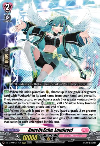 AngelicEcho, Luminoel (DZ-BT08/017EN) [Knights 0f Rebirth]
