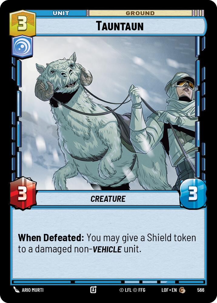 Tauntaun (566) (Foil) (566) [Legends of the Force]
