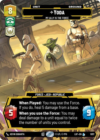Yoda - My Ally is the Force (1057) (Prestige) (1057) [Legends of the Force]