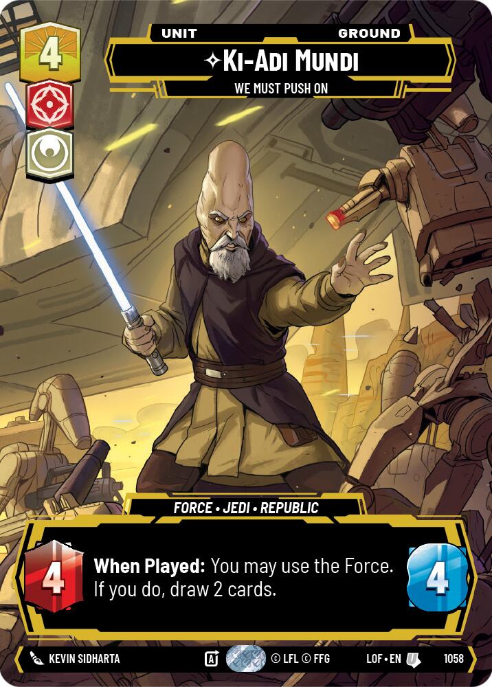 Ki-Adi-Mundi - We Must Push On (1058) (Prestige) (1058) [Legends of the Force]