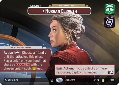 Morgan Elsbeth - Following the Call (1009) (Showcase) (1009) [Legends of the Force]