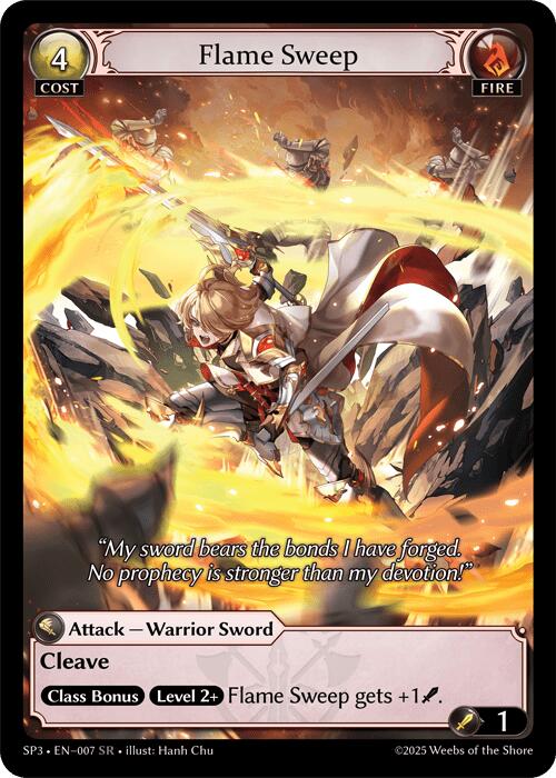 Flame Sweep (007) [Supporter Pack 3]