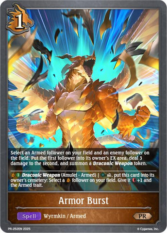 Armor Burst (PR-252EN) [Promotional Cards]