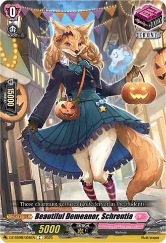 Beautiful Demeanor, Schrentia (DZ-SS08/056EN) [Festival Booster 2025]