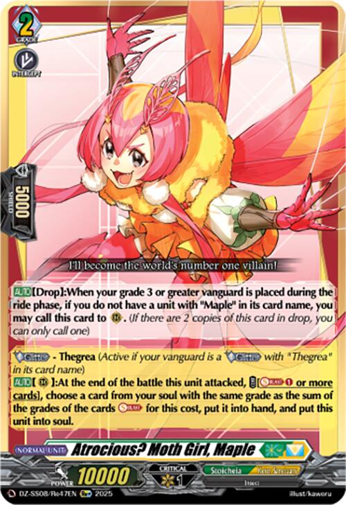 Atrocious? Moth Girl, Maple (Re+) (DZ-SS08/Re47EN) [Festival Booster 2025]