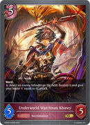 Underworld Watchman Khawy (GFD02-032EN) [Treacherous Ambitions]