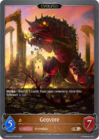 Geovore (Evolved) (GFD02-067EN) [Treacherous Ambitions]