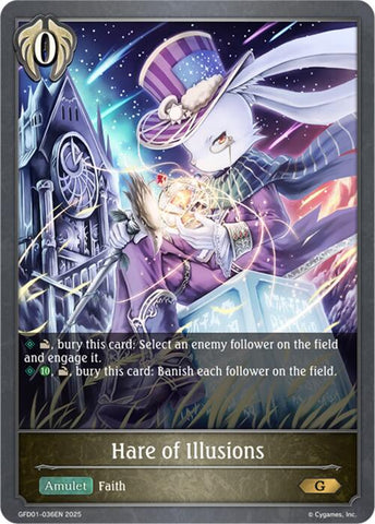 Hare of Illusions (GFD01-036EN) [Luxheart Legends]