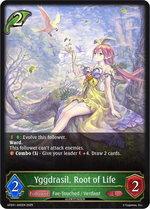 Yggdrasil, Root of Life (GFD01-002EN) [Luxheart Legends]