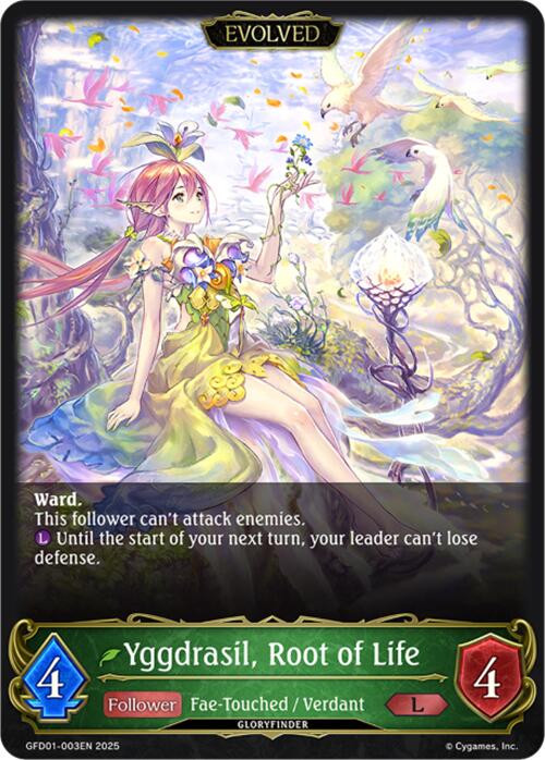 Yggdrasil, Root of Life (Evolved) (GFD01-003EN) [Luxheart Legends]