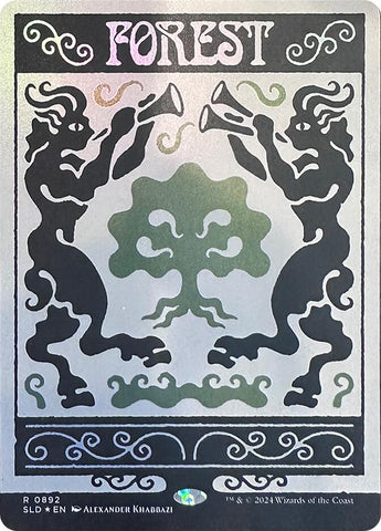 Forest (0892) (Rainbow Foil) [Secret Lair Drop Series]