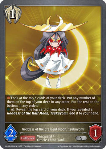 Goddess of the Crescent Moon, Tsukuyomi - P79EN (Foil) (CP03-P79EN) [Cardfight!! Vanguard]