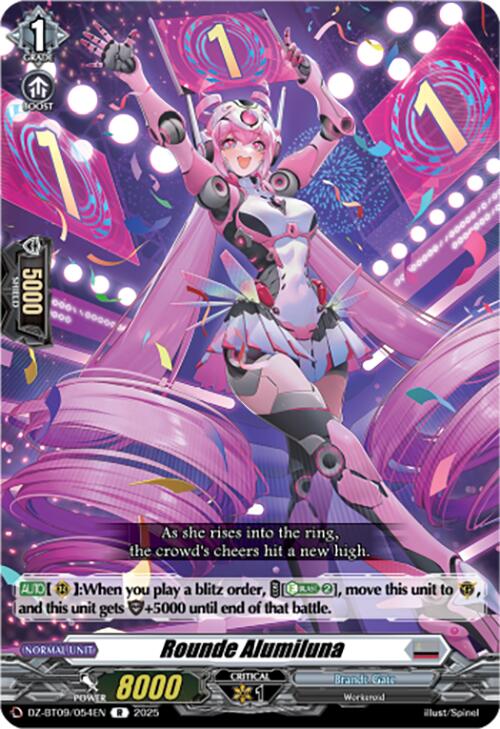 Rounde Alumiluna (DZ-BT09/054EN) [Super Brave Detonation]