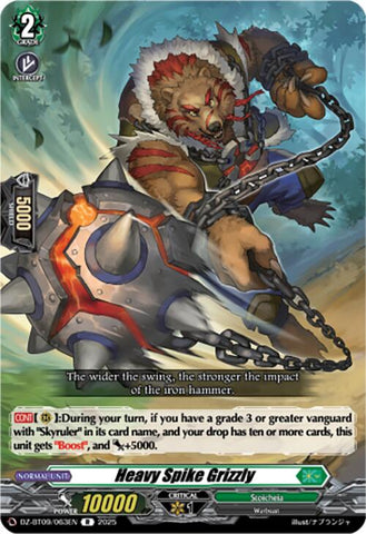 Heavy Spike Grizzly (DZ-BT09/063EN) [Super Brave Detonation]
