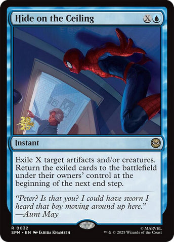 Hide on the Ceiling [Marvel's Spider-Man Prerelease Promos]