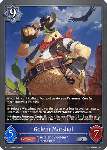Golem Marshal (BP11-044EN) [Bullet of Fate]