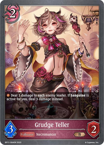 Grudge Teller (BP11-084EN) [Bullet of Fate]
