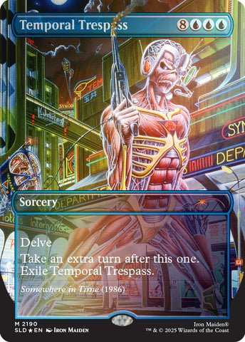 Temporal Trespass (Rainbow Foil) [Secret Lair Drop Series]