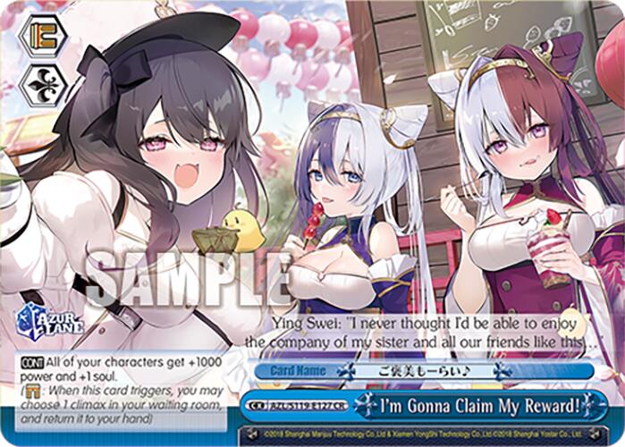 I'm Gonna Claim My Reward! (AZL/S119-E127 CR) [Azur Lane Vol. 2]