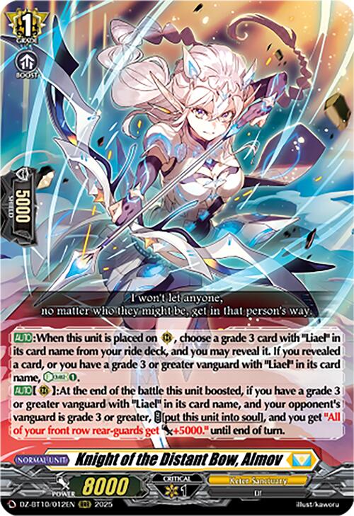 Knight of the Distant Bow, Almov (DZ-BT10/012EN) [Dragonsoul Resonance]