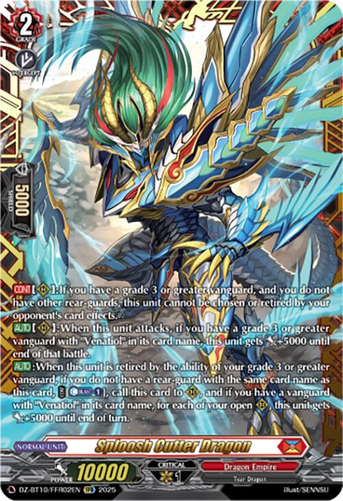 Sploosh Cutter Dragon (FFR) (DZ-BT10/FFR02EN) [Dragonsoul Resonance]