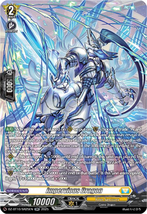 Impervious Dragon (SR) (DZ-BT10/SR25EN) [Dragonsoul Resonance]