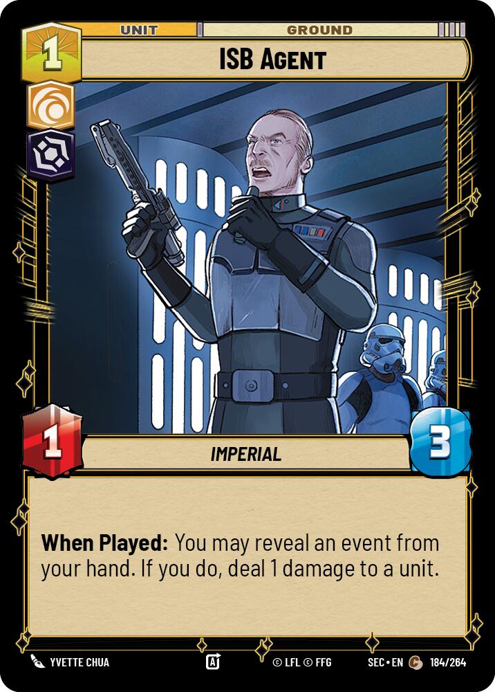 ISB Agent (184/264) (184/264) [Secrets of Power]