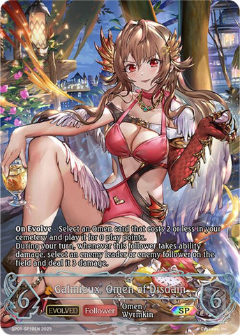 Galmieux, Omen of Disdain (Evolved) (SP) (SP01-SP19EN) [Seaside Memories]