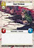 Crait Veteran (1007) (Hyperspace Foil) (1007) [Secrets of Power]