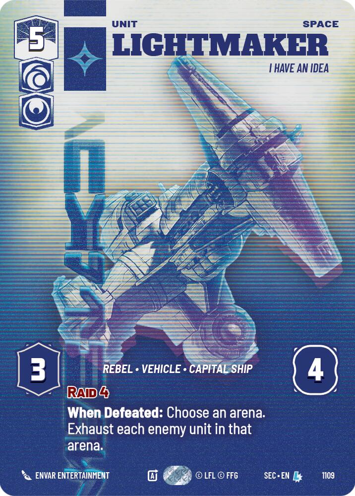 Lightmaker - I Have An Idea (Prestige Foil) (1109) (1109) [Secrets of Power]