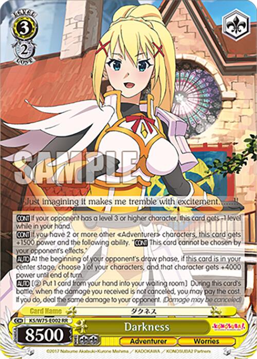 Darkness [KONOSUBA -God's blessing on this wonderful world! Re:Edit]