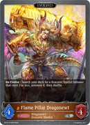 Flame Pillar Dragonewt (Evolved) - P15 (Foil) (BP13-P15EN) [Dominion of Darkness]