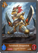 Twinblade Dragonfolk - P16 (Foil) (BP13-P16EN) [Dominion of Darkness]