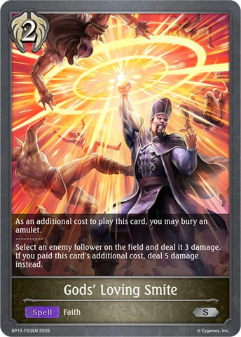 Gods' Loving Smite - P23 (Foil) (BP13-P23EN) [Dominion of Darkness]
