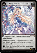 Alice, Whim's Monarch (003) [Phantom Monarchs]