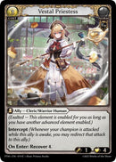 Vestal Priestess (Curio Foil) (074) [Phantom Monarchs]