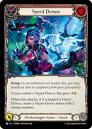 Speed Demon (Red) (Rainbow Foil) [PEN065] (Compendium of Rathe)  Rainbow Foil