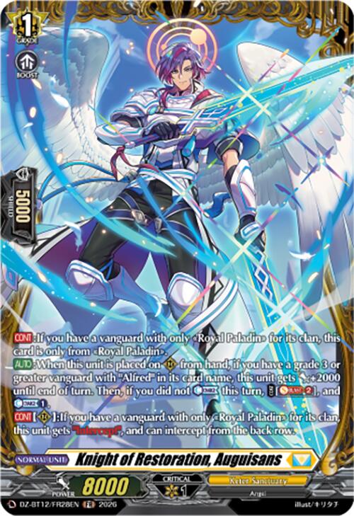Knight of Restoration, Auguisans (DZ-BT12/FR28EN) [Chasm of Lost Souls]