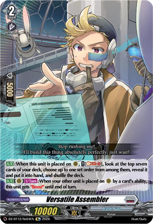 Versatile Assembler (DZ-BT12/Re04EN) [Chasm of Lost Souls]