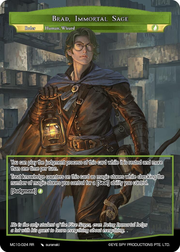 Brad, Immortal Sage (MC10-024 JR) [Memoria Collection 10]