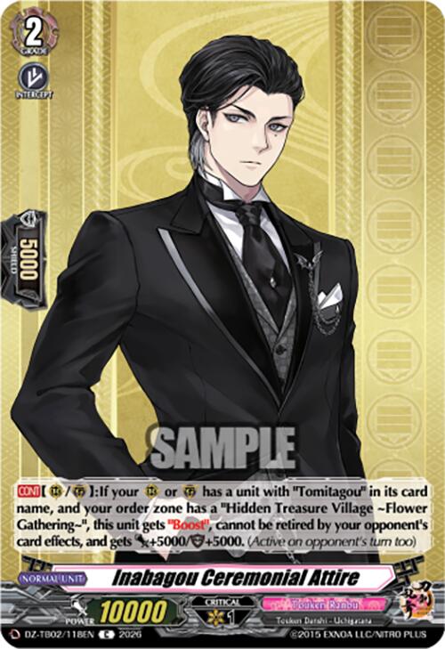 Inabagou Ceremonial Attire (DZ-TB02/118EN) [Touken Ranbu: ONLINE 2026]