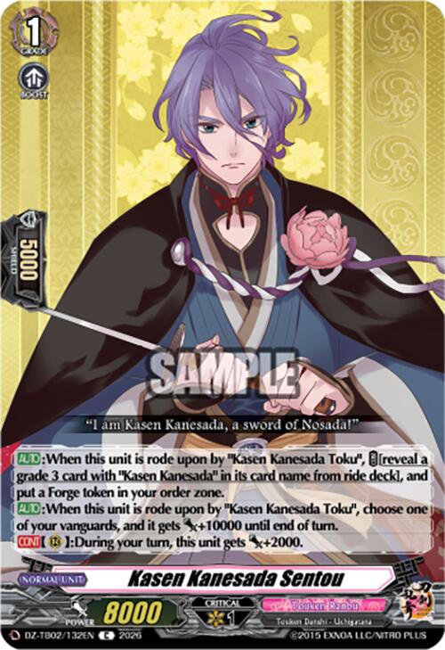 Kasen Kanesada Sentou (DZ-TB02/132EN) [Touken Ranbu: ONLINE 2026]