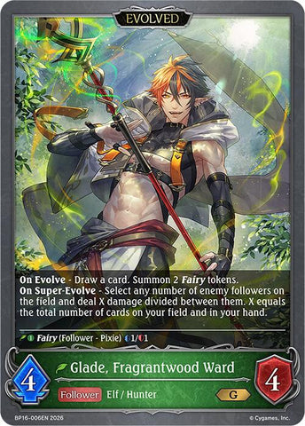 Glade, Fragrantwood Ward (Evolved) (BP16-006EN) [New World Genesis]