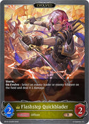 Flashstep Quickblader (Evolved) (BP16-033EN) [New World Genesis]